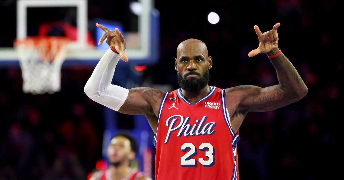 LeBron James, Tyrese Maxey shine as 76ers beat Knicks in NBA Cup thriller