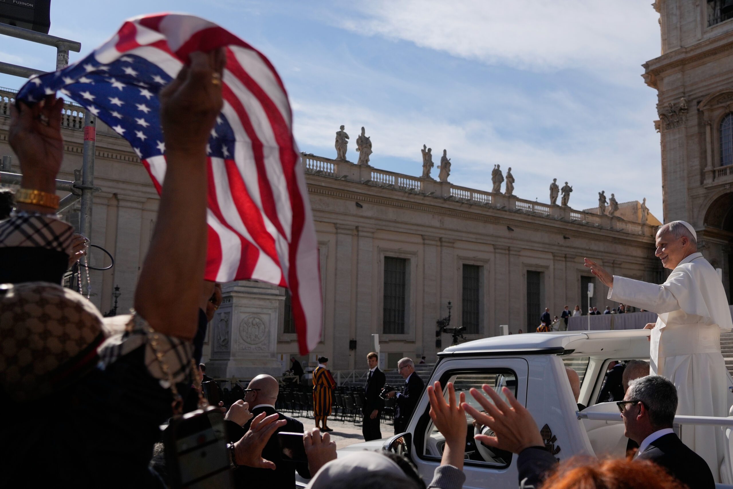 Pope Leo becomes first pontiff to vote in US general election